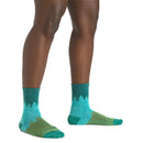 Darn Tough Treeline Micro Crew Midweight Hiking Sock - Aqua  