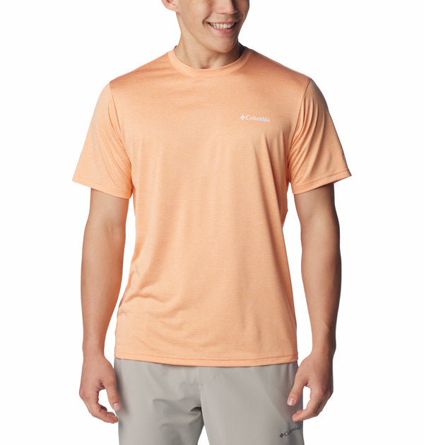 Columbia Men's Hike™ Short Sleeve T-Shirt - Apricot Fizz Great Outdoors Ireland