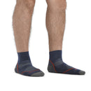 Darn Tough Light Hiker Quarter Lightweight Hiking Sock - Denim  