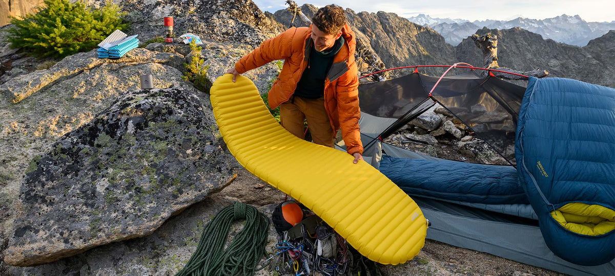 NeoAir XLite NXT Sleeping Pad in terrain