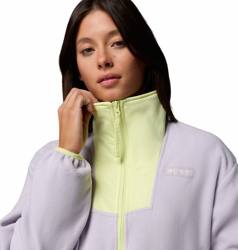 GRVR GROVE HAILEY FLEECE HALF ZIP-UP 韓国 人気]☆GROVE☆HAILEY FLEECE HALF ZIP-UP☆ハーフジップアップ (GROVE