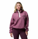 Women's Helvetia II Cropped Sherpa Half Snap Fleece