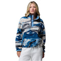 Women's Helvetia II Cropped Sherpa Half Snap Printed Fleece