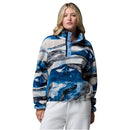 Women's Helvetia II Cropped Sherpa Half Snap Printed Fleece