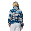 Women's Helvetia II Cropped Sherpa Half Snap Printed Fleece