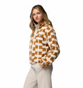 Women's Helvetia II Cropped Sherpa Half Snap Printed Fleece