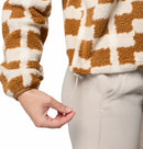 Women's Helvetia II Cropped Sherpa Half Snap Printed Fleece