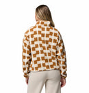 Women's Helvetia II Cropped Sherpa Half Snap Printed Fleece
