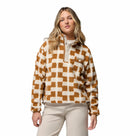 Women's Helvetia II Cropped Sherpa Half Snap Printed Fleece