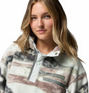 Women's Helvetia II Cropped Sherpa Half Snap Printed Fleece