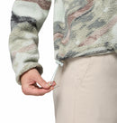 Women's Helvetia II Cropped Sherpa Half Snap Printed Fleece
