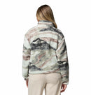 Women's Helvetia II Cropped Sherpa Half Snap Printed Fleece