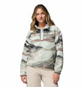 Women's Helvetia II Cropped Sherpa Half Snap Printed Fleece