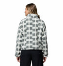 Women's Helvetia II Cropped Sherpa Half Snap Printed Fleece