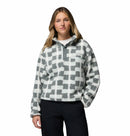 Women's Helvetia II Cropped Sherpa Half Snap Printed Fleece