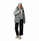 Women's Helvetia II Cropped Sherpa Half Snap Printed Fleece
