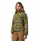 Women's Helvetia II Cropped Sherpa Half Snap Printed Fleece