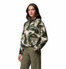 Women's Helvetia II Cropped Sherpa Half Snap Printed Fleece