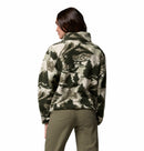 Women's Helvetia II Cropped Sherpa Half Snap Printed Fleece