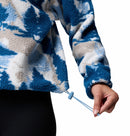 Women's Helvetia II Cropped Sherpa Half Snap Printed Fleece