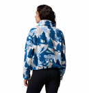 Women's Helvetia II Cropped Sherpa Half Snap Printed Fleece