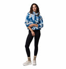 Women's Helvetia II Cropped Sherpa Half Snap Printed Fleece