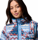 Women's Helvetia II Cropped Sherpa Half Snap Printed Fleece
