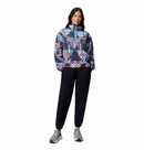 Women's Helvetia II Cropped Sherpa Half Snap Printed Fleece