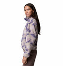 Women's Helvetia II Cropped Sherpa Half Snap Printed Fleece