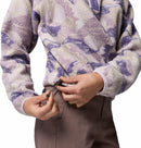 Women's Helvetia II Cropped Sherpa Half Snap Printed Fleece