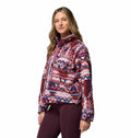 Women's Helvetia II Cropped Sherpa Half Snap Printed Fleece