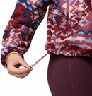 Women's Helvetia II Cropped Sherpa Half Snap Printed Fleece