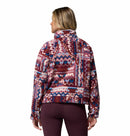 Women's Helvetia II Cropped Sherpa Half Snap Printed Fleece