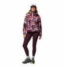 Women's Helvetia II Cropped Sherpa Half Snap Printed Fleece
