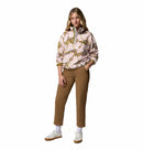 Women's Helvetia II Cropped Sherpa Half Snap Printed Fleece