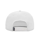 White cap with YETI logo on a white background
