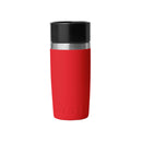 YETI Rambler Travel Bottle with Commuter Cap in rescue red back