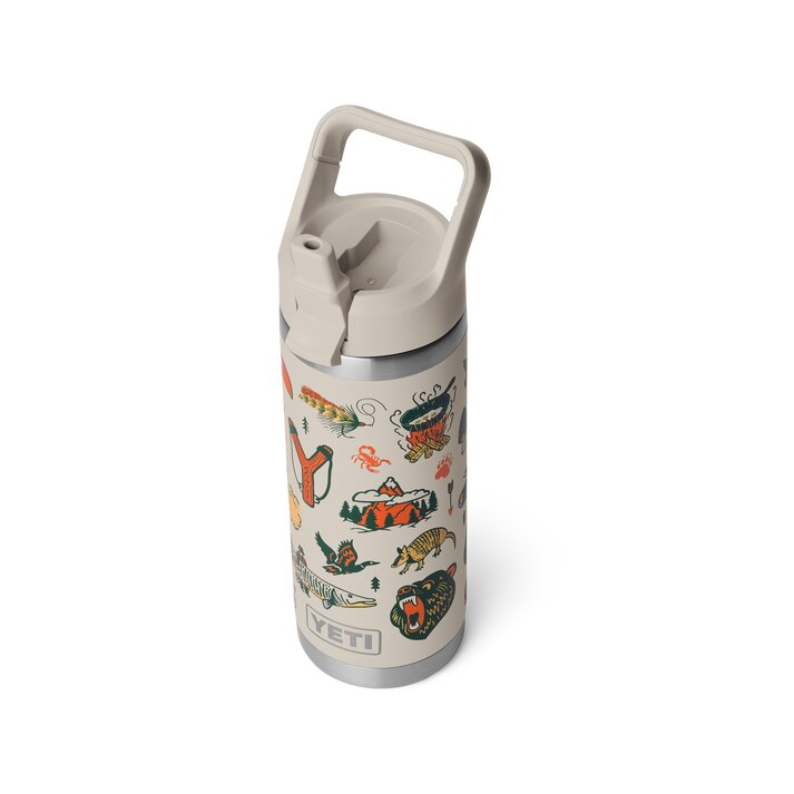 Rambler 18 oz (532 ml) Bottle With Straw Cap