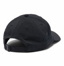 The Columbia Tech Shade II Cap is shown from the back, highlighting its adjustable strap and side mesh panel for ventilation. This lightweight hiking hat offers moisture-wicking comfort, ideal for outdoor adventures.