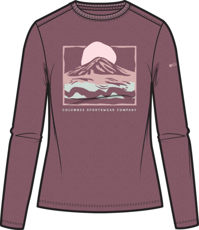 Women's Parsons Point LS Graphic Tee