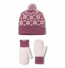 Columbia Snowflake Beanie and Mitten Set
