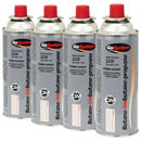 GoSystem 227gm Bayonet Butane Cartridge 4pk- Great Outdoors Ireland