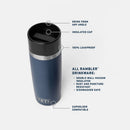 Rambler 16 oz (473 ml) Travel Bottle With Commuter Cap