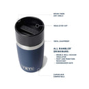 YETI Rambler® 8 oz (236 ml) Travel Bottle With Commuter Cap  