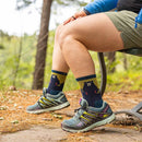 Women's Bear Town Micro Crew Lightweight Hiking Socks