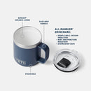 YETI Rambler® 10 oz Stackable Mug with DURASIP™ Ceramic Lining  