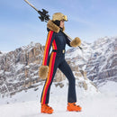 Goldbergh Women's SUVI Ski Suit Faux Border  