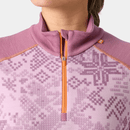 Women's Midweight Graphic Half-Zip LIFA Merino Base Layer