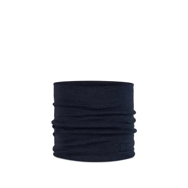 Buff Merino Heavyweight Neck Warmer Solid Night Blue  