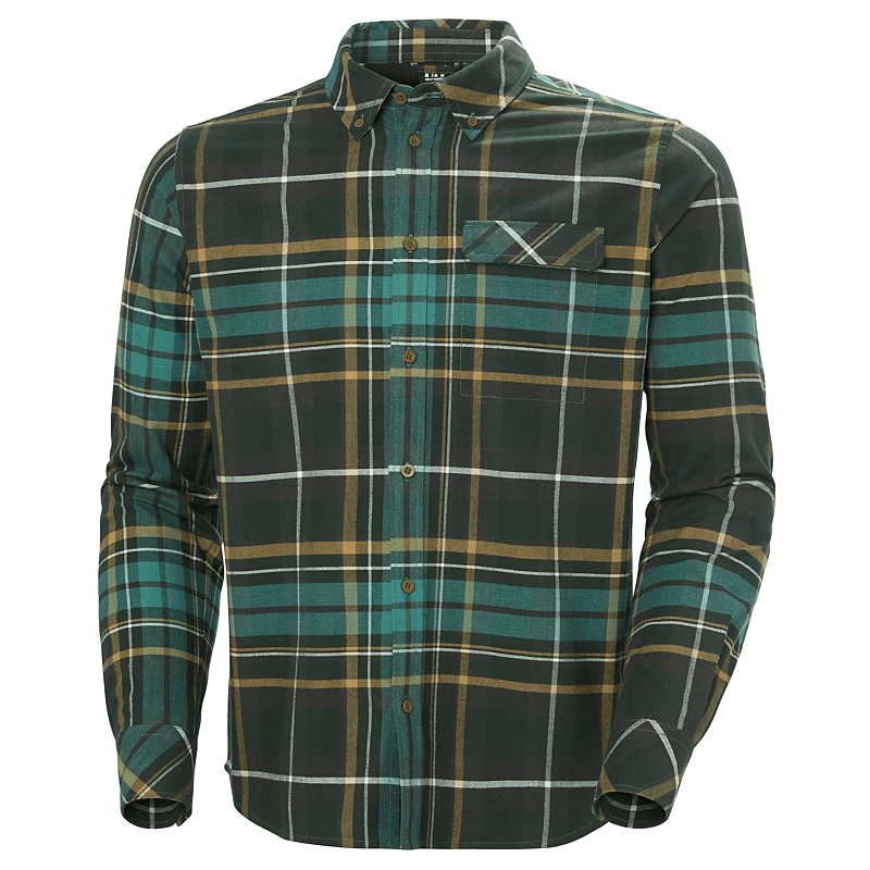 Men's Classic Checked Long-Sleeve Shirt